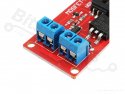 Transistor N-MOSFET IRF540 enkelvoudig board
